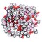Buttons Galore Sprinkletz Embellishments for Crafts, Tiny Polymer Clay Shapes & Unique Designs - Love Letter- 3 Pack
